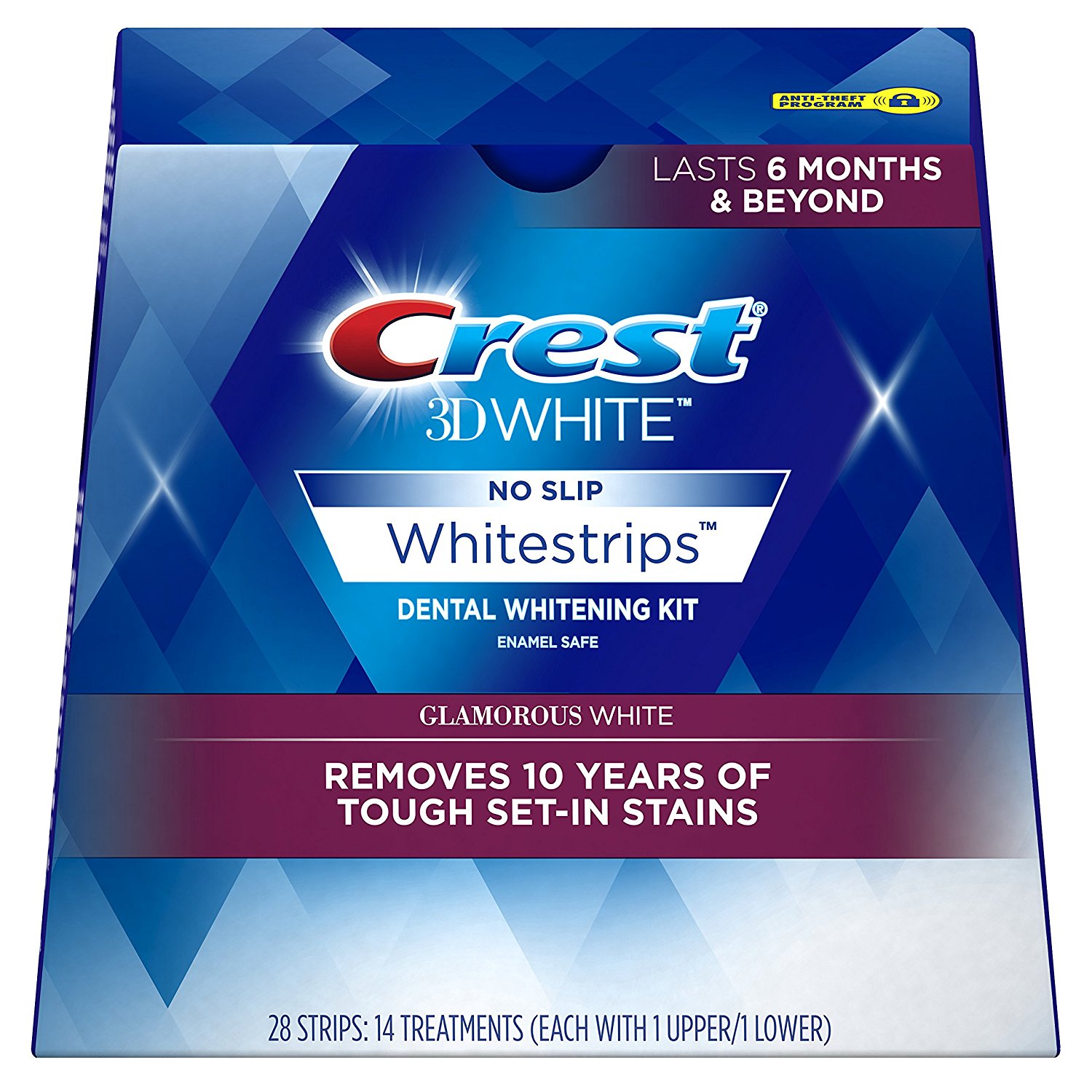 Crest 3dwhite Whitestrips glamorous
